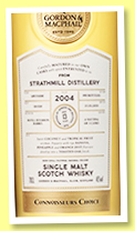 Strathmill 13 yo 2004/2018 (46%, Gordon & MacPhail, Connoisseurs Choice, refill bourbon barrels, 990 bottles)
