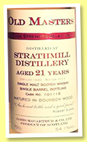 Strathmill 21 yo 1990/2012 (54.1%, James MacArthur, bourbon wood, cask #101112)
