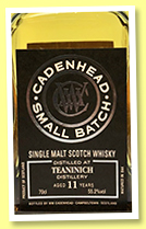 Teaninich 11 yo 2006/2018 (55.2%, Cadenhead, Small Batch, 450 bottles) Teaninich 11 yo 2006/2018 (55.2%, Cadenhead, Small Batch, 450 bottles)