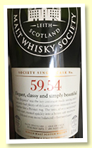 Teaninich 1983 32 yo (50.5%, Scotch Malt Whisky Society, #59.54, ‘Elegant, class and simply beautiful’. Refill hogshead, 186 bottles) Teaninich 1983 32 yo (50.5%, Scotch Malt Whisky Society, #59.54, ‘Elegant, class and simply beautiful’. Refill hogshead, 186 bottles)