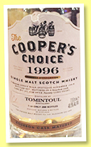 Tomintoul 20 yo 1996/2017 (48.5%, Cooper’s Choice, bourbon cask, cask #101) Tomintoul 20 yo 1996/2017 (48.5%, Cooper’s Choice, bourbon cask, cask #101)