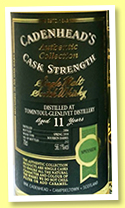 Tomintoul-Glenlivet 11 yo 2006/2018 (56.1%, Cadenhead, Authentic Collection, 252 bottles) Tomintoul-Glenlivet 11 yo 2006/2018 (56.1%, Cadenhead, Authentic Collection, 252 bottles)