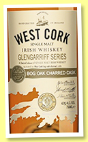 West Cork ‘Glengarrif Series’ (43%, OB, Irish, single malt, Bog Oak Charred Cask Finish, +/-2018)