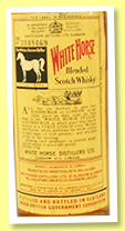 White Horse (43%, OB, spring cap, blend, Soffiantino, Italy, +/-1960)
