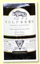 Wolfburn Peated 2014/2018 (57.1%, OB for Dornoch Castle Whisky Club, bourbon barrel, cask #807, 284 bottles) 
