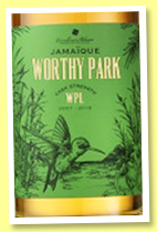 Worthy Park 10 yo 2007/2018 (57%, Excellence Rhum, Jamaica, 199 bottles) Worthy Park 10 yo 2007/2018 (57%, Excellence Rhum, Jamaica, 199 bottles)