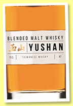 Yushan (40%, OB, Taiwan, blended malt, +/-2018)