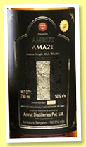 Amrut ‘Amaze’ (50%, OB for Single Malt Amateurs Club India, 120 bottles, 2018) 