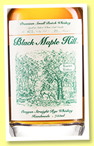 Black Maple Hill Rye (47.5%, OB, USA, +/-2018)