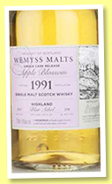Blair Athol 1991/2017 ‘Apple Blossom’ (46%, Wemyss Malts, hogshead, 298 bottles)