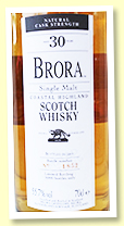 Brora 30 yo (55,7%, OB Special Releases 2003, 3000 bottles) Brora 30 yo (55,7%, OB Special Releases 2003, 3000 bottles)
