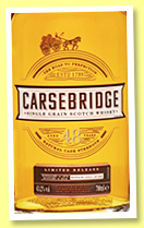 Carsebridge 48 yo 1970/2018 (43.2%, OB, Special Release, refill American oak hogsheads, 1,000 bottles) Carsebridge 48 yo 1970/2018 (43.2%, OB, Special Release, refill American oak hogsheads, 1,000 bottles)