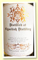 Clynelish 20 yo 1997/2018 (44.6%, Exclusive Malts, refill ex-sherry hogshead, cask #6897, 52 bottles) Clynelish 20 yo 1997/2018 (44.6%, Exclusive Malts, refill ex-sherry hogshead, cask #6897, 52 bottles)