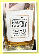Domaine des Hautes Glaces ‘Flavis’ (56%, OB, France, 273 bottles, 2018) Domaine des Hautes Glaces ‘Flavis’ (56%, OB, France, 273 bottles, 2018)