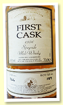 Glen Spey 30 yo 1976 (46%, First Cask, cask #366) Glen Spey 30 yo 1976 (46%, First Cask, cask #366)