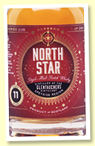 Glentauchers 11 yo 2007/2018 (58.9%, North Star, bourbon hogshead/PX finish, 288 bottles)