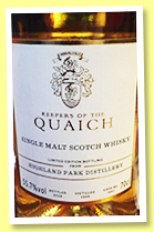 Highland Park 1998/2018 (55.7%, Keepers of the Quaich, cask #7667, refill American hogshead, 297 bottles) Highland Park 1998/2018 (55.7%, Keepers of the Quaich, cask #7667, refill American hogshead, 297 bottles)