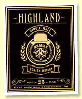 Highland Single Malt 25 yo (43%, Mr Malt, 2018)