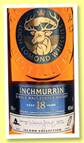 Inchmurrin 18 yo (46%, OB, Island Collection, 2015)