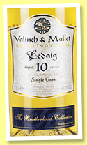 Ledaig 10 yo 2008/2018 (48.8%, Valinch & Mallet, bourbon hogshead, cask #18-1001)