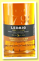 Ledaig 13 yo (59.2%, OB, Amontillado Cask Finish, +/-2017)