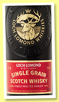 Loch Lomond (46%, OB, single grain, 2016) 