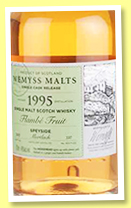 Mortlach 1995/2015 ‘Flambé Fruit’ (46%, Wemyss Malts, hogshead, 337 bottles) Mortlach 1995/2015 ‘Flambé Fruit’ (46%, Wemyss Malts, hogshead, 337 bottles)
