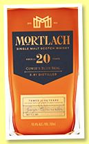 Mortlach 20 yo (43.4%, OB, 2018) Mortlach 20 yo (43.4%, OB, 2018)