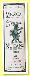 Nucano ‘Arroqueno’ (47%, OB, mezcal, +/-2018) 