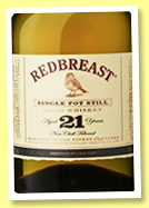 Redbreast 21 yo (46%, OB, Irish, 2017) 