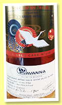 Savanna 10 yo 2007/2018 ‘Herr Japan Tribute’ (61.3%, OB, La Réunion, cask #218, 761 bottles) 
