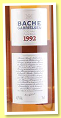 Bache Gabrielsen 1992 (45.7%, OB, Fins Bois, +/-2017) Bache Gabrielsen 1992 (45.7%, OB, Fins Bois, +/-2017)