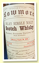 Bowmore 1968/1977 (59.7%, OB, Feschio & Frassa, sherry cask, cask #222) Bowmore 1968/1977 (59.7%, OB, Feschio & Frassa, sherry cask, cask #222)