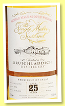 Bruichladdich 25 yo 1992/2018 (52.8%, Single Malts of Scotland, hogshead, cask #3838, 229 bottles) 