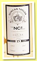 Caol Ila 15 yo 1992/2007 (46%, Duncan Taylor, NC2)