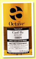 Caol Ila 2008/2018 (53.4%, Duncan Taylor, The Octave, cask #4016843) 