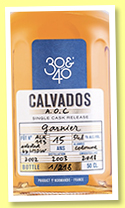 Garnier 15 yo 2002/2018 (54.8%, 30&40, Calvados, cask #ALR113, 218 bottles) Garnier 15 yo 2002/2018 (54.8%, 30&40, Calvados, cask #ALR113, 218 bottles)