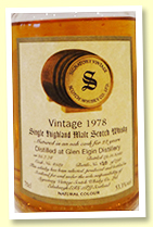 Glen Elgin 22 yo 1978/2000 (53.3%, Signatory Vintage, cask #4539, 298 bottles)