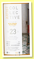 Glen Grant 23 yo 1995/2018 (48%, La Maison du Whisky, Artist Collective, six refill bourbon barrels) Glen Grant 23 yo 1995/2018 (48%, La Maison du Whisky, Artist Collective, six refill bourbon barrels)