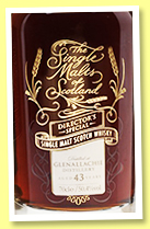 Glenallachie 43 yo (50.4%, Elixir Distillers ‘Director’s Special’, sherry butt, 313 bottles) Glenallachie 43 yo (50.4%, Elixir Distillers ‘Director’s Special’, sherry butt, 313 bottles)