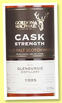 Glenburgie 1995/2016 (57.9%, Gordon & MacPhail, Cask Series, first fill puncheon, cask #6346) Glenburgie 1995/2016 (57.9%, Gordon & MacPhail, Cask Series, first fill puncheon, cask #6346)