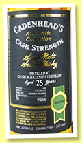 Glenburgie-Glenlivet 25 yo 1992/2017 (54.6%, Cadenhead, Authentic Collection, bourbon hogshead, 240 bottles) Glenburgie-Glenlivet 25 yo 1992/2017 (54.6%, Cadenhead, Authentic Collection, bourbon hogshead, 240 bottles)