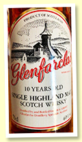 Glenfarclas 10 yo (40%, OB, late 1980s) Glenfarclas 10 yo (40%, OB, late 1980s)