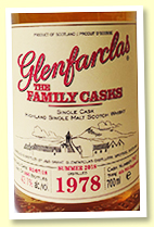 Glenfarclas 1978/2018 Family Casks (43.1%, OB, cask #747, 4th fill hogshead, 166 bottles) Glenfarclas 1978/2018 Family Casks (43.1%, OB, cask #747, 4th fill hogshead, 166 bottles)