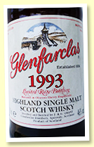 Glenfarclas 1993/2018 (46%, OB ’25 years of Whisky.de’, oloroso sherry hogsheads) Glenfarclas 1993/2018 (46%, OB ’25 years of Whisky.de’, oloroso sherry hogsheads)