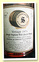 Glenury Royal 30 yo 1973/2004 (49.7%, Signatory Vintage, cask #6860, sherry cask, 168 bottles) Glenury Royal 30 yo 1973/2004 (49.7%, Signatory Vintage, cask #6860, sherry cask, 168 bottles)