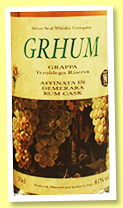 Grhum (41%, Whisky Antique, Italian grappa, +/-2018) Grhum (41%, Whisky Antique, Italian grappa, +/-2018)