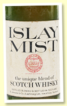 Islay Mist 8 yo (43%, OB Mario Rossi Import, 1970s)