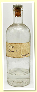 Jura New Make Spirit. ‘Period 1. May 1963’ Jura New Make Spirit. ‘Period 1. May 1963’