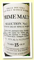 Laphroaig 15 yo (91.4 US proof / 45.7%, Prime Malt, Carlton Import USA, 1980s)